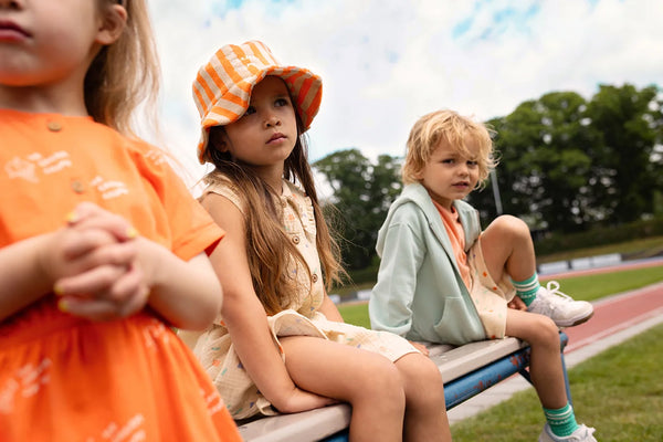 Unisex Hoodie met rits in muntgroen van Sproet & Sprout | Sweatshirt Hoody Sproet Silt Green uit de Champions League of Fun Collectie - Verkrijgbaar bij Little Fashion Addict