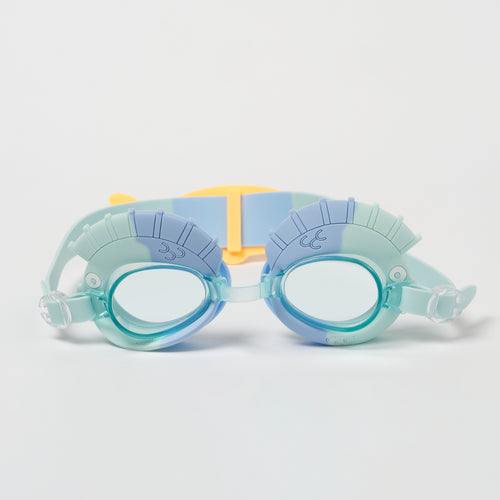 Blauwe zwembril voor kinderen in visvorm – Sunnylife Finn the Fish met verstelbare band | Ontdek Sunnylife bij Little Fashion Addict