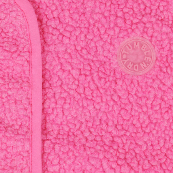 Roze teddy bodywarmer Libre van Tumble ’n Dry – zacht, warm en perfect voor frisse dagen. | Ontdek Tumble 'n Dry bij Little Fashion Addict