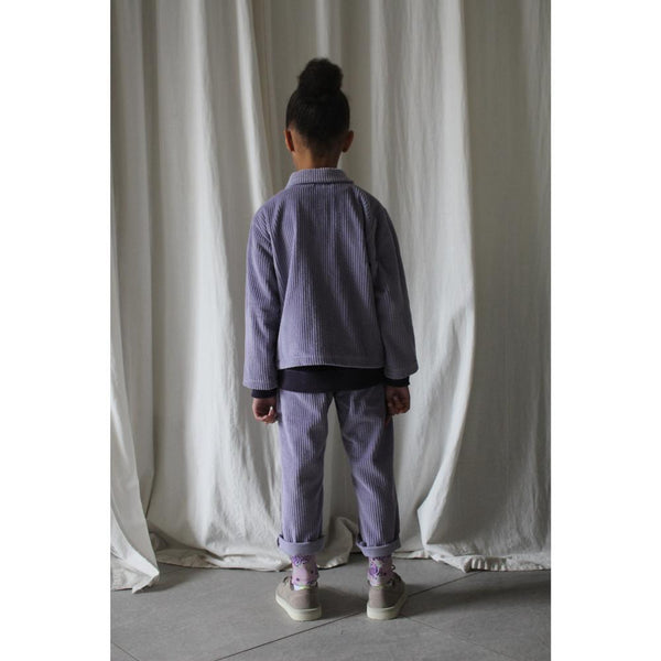 Paarse corduroy meisjesbroek van We Are Kids | Verkrijgbaar bij Little Fashion Addict