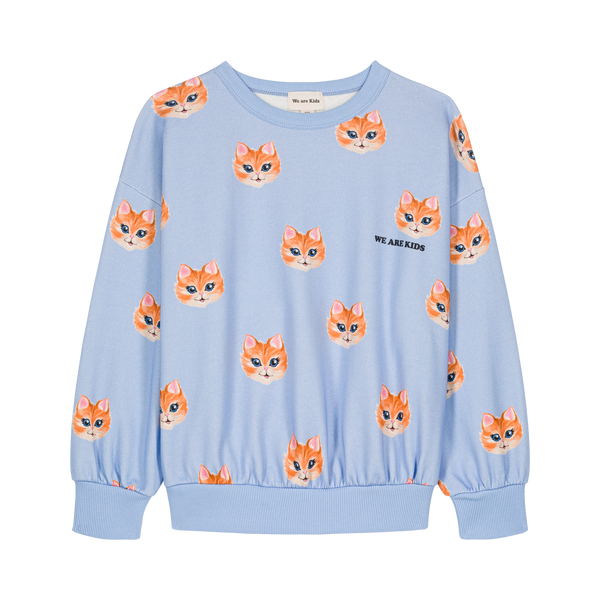 Kindertrui met schattige kattenprint uit de collectie Sweet World van We Are Kids. Geschikt voor jongens en meisjes. | Verkrijgbaar bij Little Fashion Addict