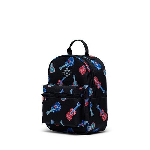 Gerecycleerde rugzak Goldie - GUITAR - littlefashionaddict.com