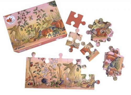 Puzzel (40 stukken) moestuin