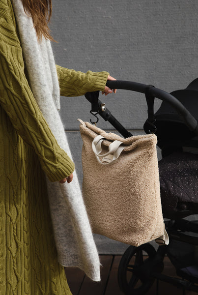 Little Fashion Addict - Studio Noos - Chunky Teddy Rugzak voor Volwassenen - Kleur: Ecru - Verkrijgbaar bij Littlefashionaddict.com