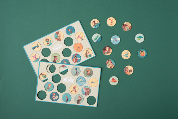 Londji Kinderpuzzel - Puzzel 100 stukken - Go To The Medieval Times - Voor kids vanaf 5 jaar - Verkrijgbaar bij Littlefashionaddict.com