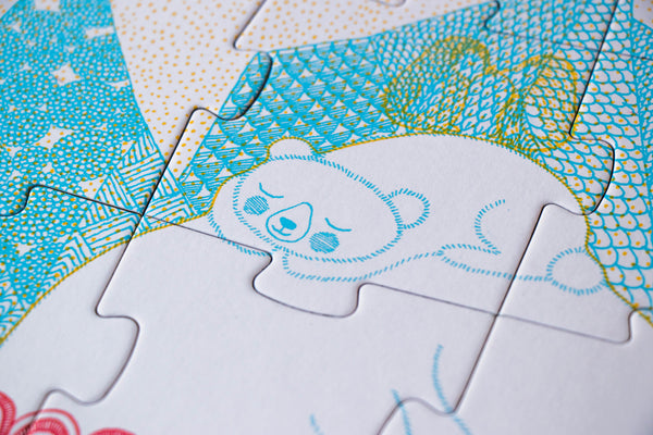 Londji Kinderpuzzel - Set van 4 puzzels - Dans L'Igloo - Voor kids vanaf 3 jaar - Verkrijgbaar bij Littlefashionaddict.com