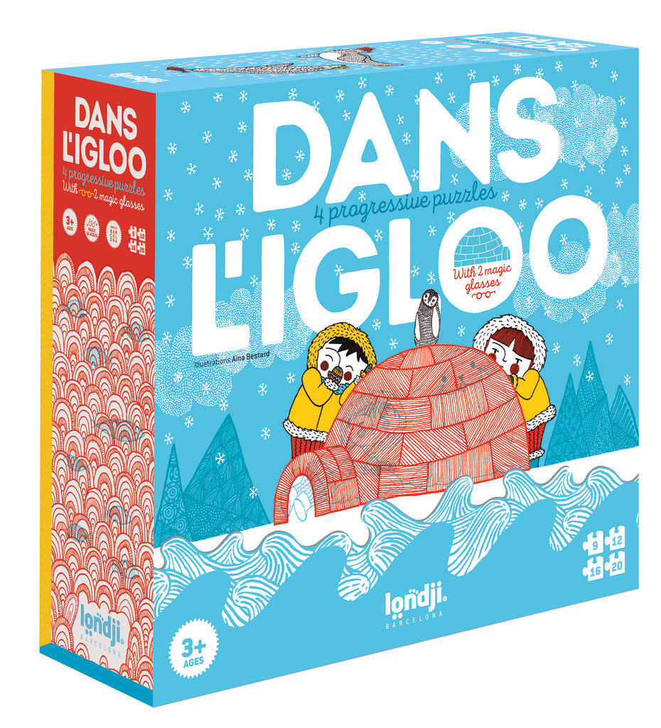 Londji - Set van 4 puzzels | Dans L'Igloo