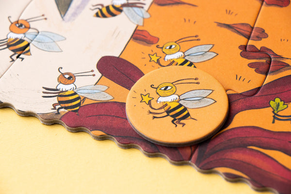 Londji Kinderpuzzel - Puzzel 24 stukken - Bear's Forest - Voor kids vanaf 3 jaar - Verkrijgbaar bij Littlefashionaddict.com