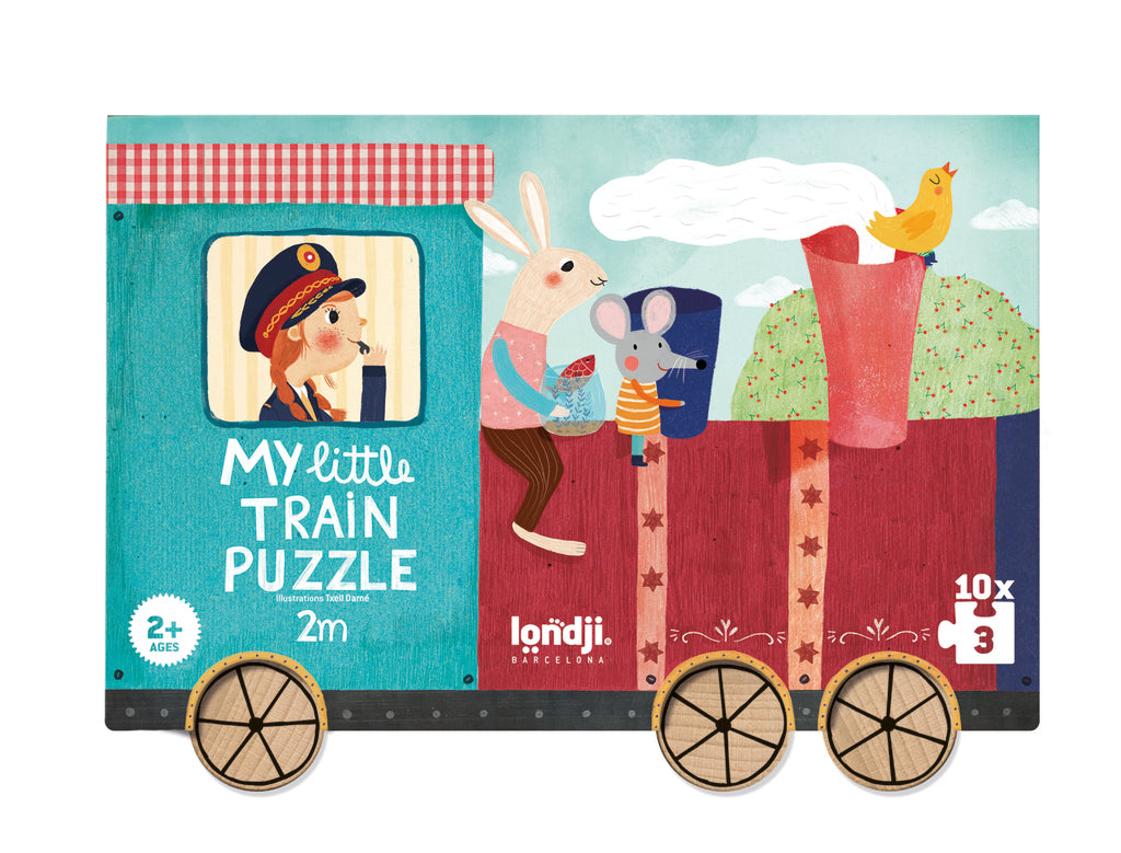 Londji - Set van 10 Puzzels | My Little Train