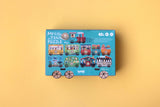 Londji Kinderpuzzel - Set van 10 puzzels met 3 stukken - Inlegpuzzel My littel Train Puzzle - Voor kids vanaf 3 jaar - Verkrijgbaar bij Littlefashionaddict.com