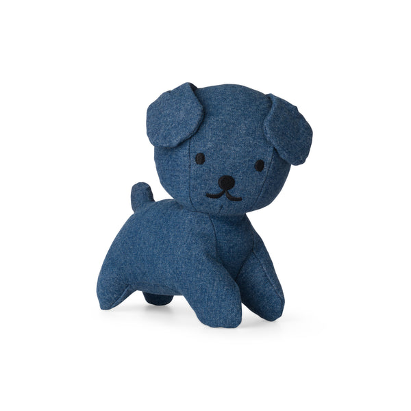 Nijntje Miffy - Snuffie als Knuffel - Mid Wash Denim - 21 cm - www.littlefashionaddict.com