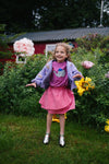 ice cream knitted vest lilac – zacht gebreid vest met speelse details | Verkrijgbaar bij Little Fashion Addict