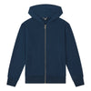 Hundred Pieces - Hoodie Zipped Coton Bio - Donkerblauwe sweater met kap en ritssluiting voor jongens - Hoodie van Hundred Pieces - Verkrijgbaar bij Littlefashionaddict.com