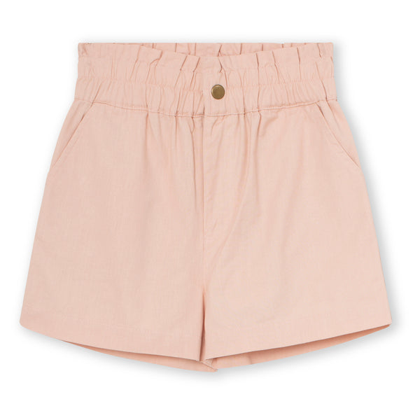 Lichtroze short 'Livia' voor meisjes van A Monday In Copenhagen | Verkrijgbaar bij Little Fashion Addict