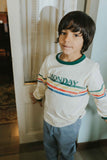 Jongens T-shirt met lange mouwen en grafische print van A Monday in Copenhagen | Verkrijgbaar bij Litle Fashion Addict
