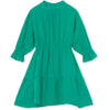 Littlefashionaddict - A Monday in Copenhagen - AW23 - The Food School - Lorianna Dress Golf Green - Groen jurkje - Vanaf 4 tot 12 jaar in stock en verkrijgbaar bij Little Fashion Addict