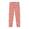 Meisjeslegging met hartjesprint en elastische tailleband van Daily Brat | Adore Pants Amour Allure | Verkrijgbaar bij Little Fashion Addict