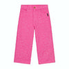 Roze jeans met 3D hartjes van Daily Brat | Heart Snatchers Jeans - Verkrijgbaar bij Little Fashion Addict