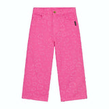 Roze jeans met 3D hartjes van Daily Brat | Heart Snatchers Jeans - Verkrijgbaar bij Little Fashion Addict