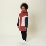 Gosoaky – City Fox in het Rosewood - Waterproof parka - Girlsfashion - Ideale jas voor meisjes - Beschikbaar vanaf maat 86 tot en met 164 - Verkrijgbaar bij Little Fashion Addict