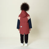 Gosoaky – City Fox in het Rosewood - Waterproof parka - Girlsfashion - Ideale jas voor meisjes - Beschikbaar vanaf maat 86 tot en met 164 - Verkrijgbaar bij Little Fashion Addict