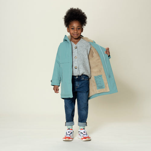 Gosoaky – Desert Fox in het Trellis Green - Waterproof parka - Girlsfashion - Ideale jas voor meisjes - Beschikbaar vanaf maat 86 tot en met 164 - Verkrijgbaar bij Little Fashion Addict