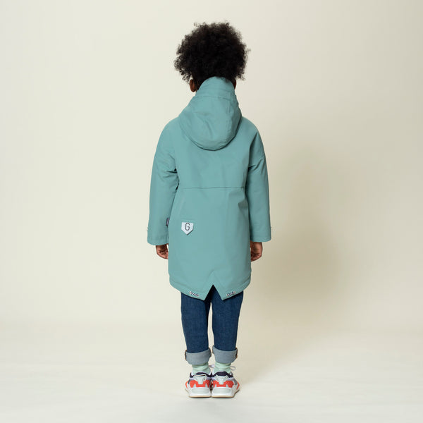 Gosoaky – Desert Fox in het Trellis Green - Waterproof parka - Girlsfashion - Ideale jas voor meisjes - Beschikbaar vanaf maat 86 tot en met 164 - Verkrijgbaar bij Little Fashion Addict