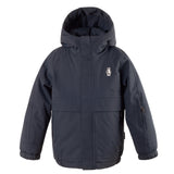 Gosoaky – Smooth Lion - Winterse jas voor jongens en meisjes - Kleur: True Blue – Girls & Boys Fashion – Beschikbaar vanaf maat 86 tot en met 164 - Verkrijgbaar bij Little Fashion Addict