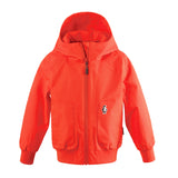 Gosoaky Blue Bird jas in opvallend rood met reflecterende details - Waterdichte meisjesjas Poppin Red van Gosoaky - Verkrijgbaar bij Little Fashion Addict
