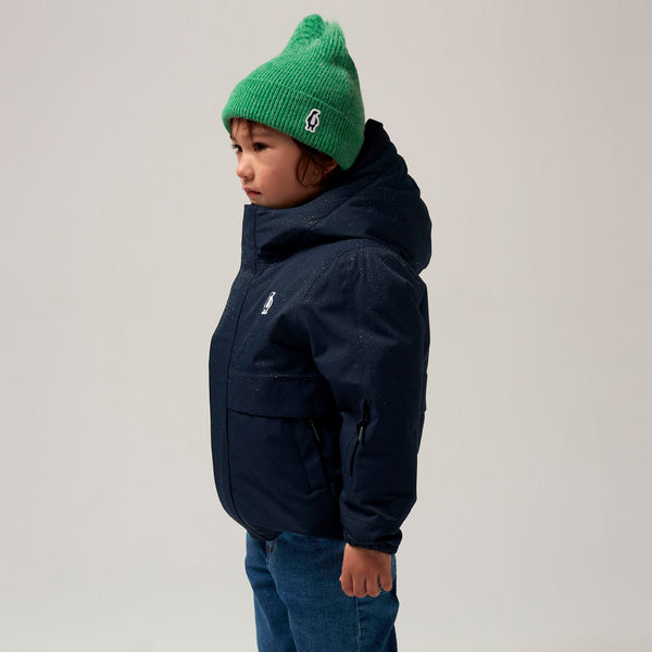 Waterdichte kinderjas Gosoaky Smooth Lion met reflecterende strip | Ontdek Gosoaky bij Little Fashion Addict