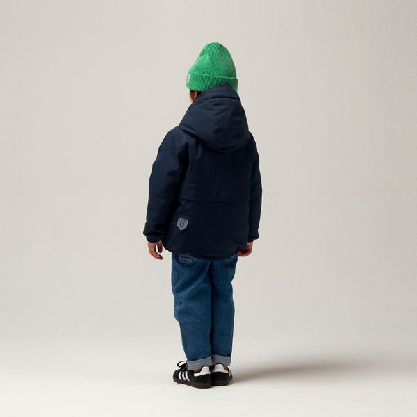 Waterdichte kinderjas Gosoaky Smooth Lion met reflecterende strip | Ontdek Gosoaky bij Little Fashion Addict