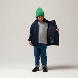 Waterdichte kinderjas Gosoaky Smooth Lion met reflecterende strip | Ontdek Gosoaky bij Little Fashion Addict