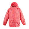 Gosoaky The Lion regenjas meisjes rood roze gestreept | Gosoaky The Lion Candy Stripes - Verkrijgbaar bij Little Fashion Addict