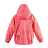 Gosoaky The Lion regenjas meisjes rood roze gestreept | Gosoaky The Lion Candy Stripes - Verkrijgbaar bij Little Fashion Addict