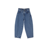 Jenest Balloon Denim Pants Dark Wash – unisex balloon jeans in blauw | Verkrijgbaar bij Little Fashion Addict