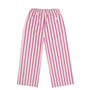 Gestreepte meisjesbroek in lichtroze met paarse streep van Jenest | Cammie Pants Violet Purple Stripe | verkrijgbaar bij Little Fashion Addict
