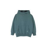 Jenest Chris Hoodie Seafoam Green – petrolgroene hoodie voor jongens met kangoeroezak | Verkrijgbaar bij Little Fashion Addict