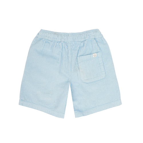 Lichtblauwe Hug Shorts van Jenest voor jongens in zacht ribfluweel | Hug Shorts Water Blue - verkrijgbaar bij Little Fashion Addict