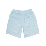 Lichtblauwe Hug Shorts van Jenest voor jongens in zacht ribfluweel | Hug Shorts Water Blue - verkrijgbaar bij Little Fashion Addict