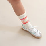 JS Sport Socks Off White van Jenest – zachte sportkousen met kleurrijke strepen en logo | Little Fashion Addict
