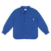 Lef Shirt van Jenest in kobaltblauw | Jongenshemd van Jenest verkrijgbaar bij Little Fashion Addict