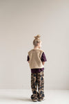 Jenest Lily Fur Gilet Caramel Brown – zachte faux fur en bedrukte katoenen voering | Verkrijgbaar bij Little Fashion Addict