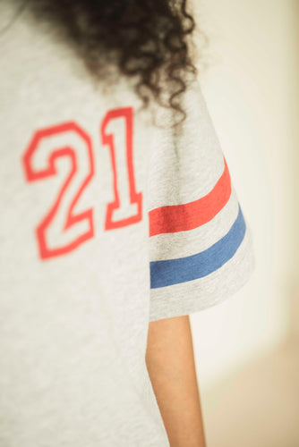 Mase t-shirt in grijs gemêleerd van Jenest voor jongens en meisjes | Verkrijgbaar bij Little Fashion Addict