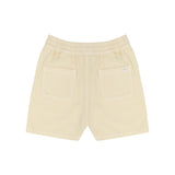 Stijlvolle jongensshorts in lichtgeel van Jenest | Knox Shorts Faded Yellow | Verkrijgbaar bij Little Fashion Addict