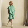 Lichtgroene short voor jongens en meisjes van Jenest. | Xavi Shorts Watermelon Green | Verkrijgbaar bij Little Fashion Addict