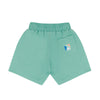 Lichtgroene short voor jongens en meisjes van Jenest. | Xavi Shorts Watermelon Green | Verkrijgbaar bij Little Fashion Addict