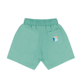 Lichtgroene short voor jongens en meisjes van Jenest. | Xavi Shorts Watermelon Green | Verkrijgbaar bij Little Fashion Addict