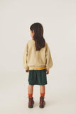 Littlefashionaddict - Letter To The World - Fur Therapy - AW23 - Abbie Skirt Forest - Donkergroen velours rokje - Beschikbaar vanaf 4 tot 11 jaar bij Littlefashionaddict.com