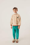 Littlefashionaddict - Letter To The World - Fur Therapy - AW23 - Milo Sweatshirt in het Crème - Sweater voor jongens en meisjes - Beschikbaar vanaf 4 tot 11 jaar bij Littlefashionaddict.com