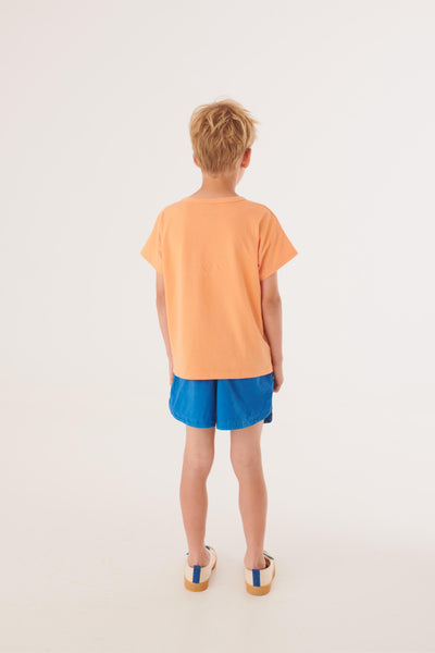 Stijlvolle LTTW T-shirt in sorbetkleur voor jongens en meisjes | Letter To The World | Verkrijgbaar bij Little Fashion Addict